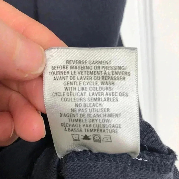 Roots T-Shirt Blue With  Maple Leaf Size Large - Picture 8 of 16